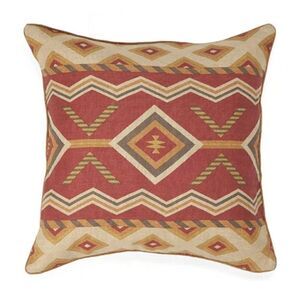 New Moon Mesa Square Linen Pillow Cover & Insert 22x22